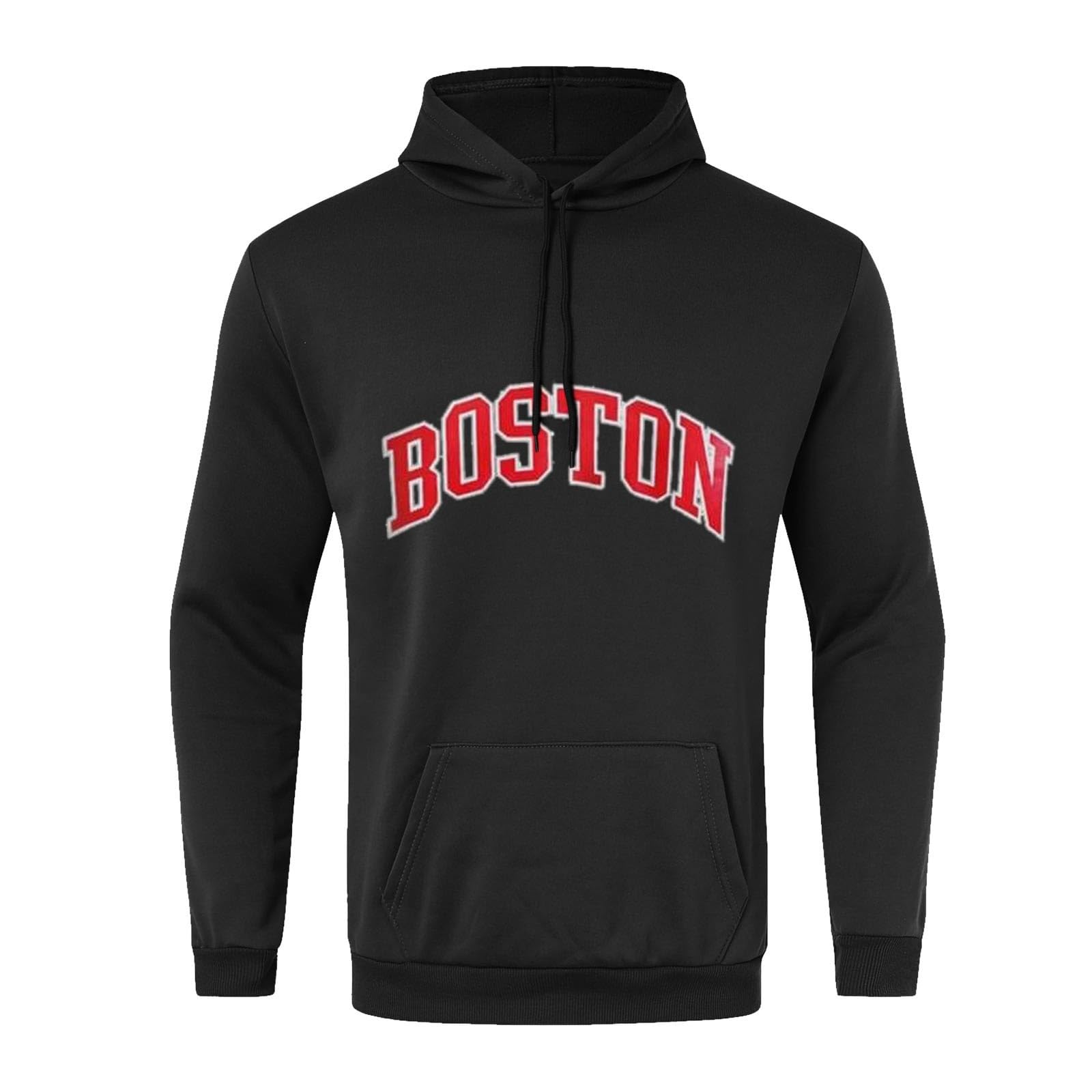 Genérico Sudaderas con Capucha Sudaderas con Capucha para Hombre para Hombre Color del Jersey Feo Suéter Navideño De Talla De Sudadera Francesa Ligera Cremallera
