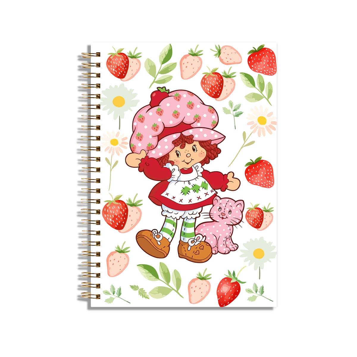 Carnet de notes à spirales 14x21 cm couverture rigide pour fille - 8