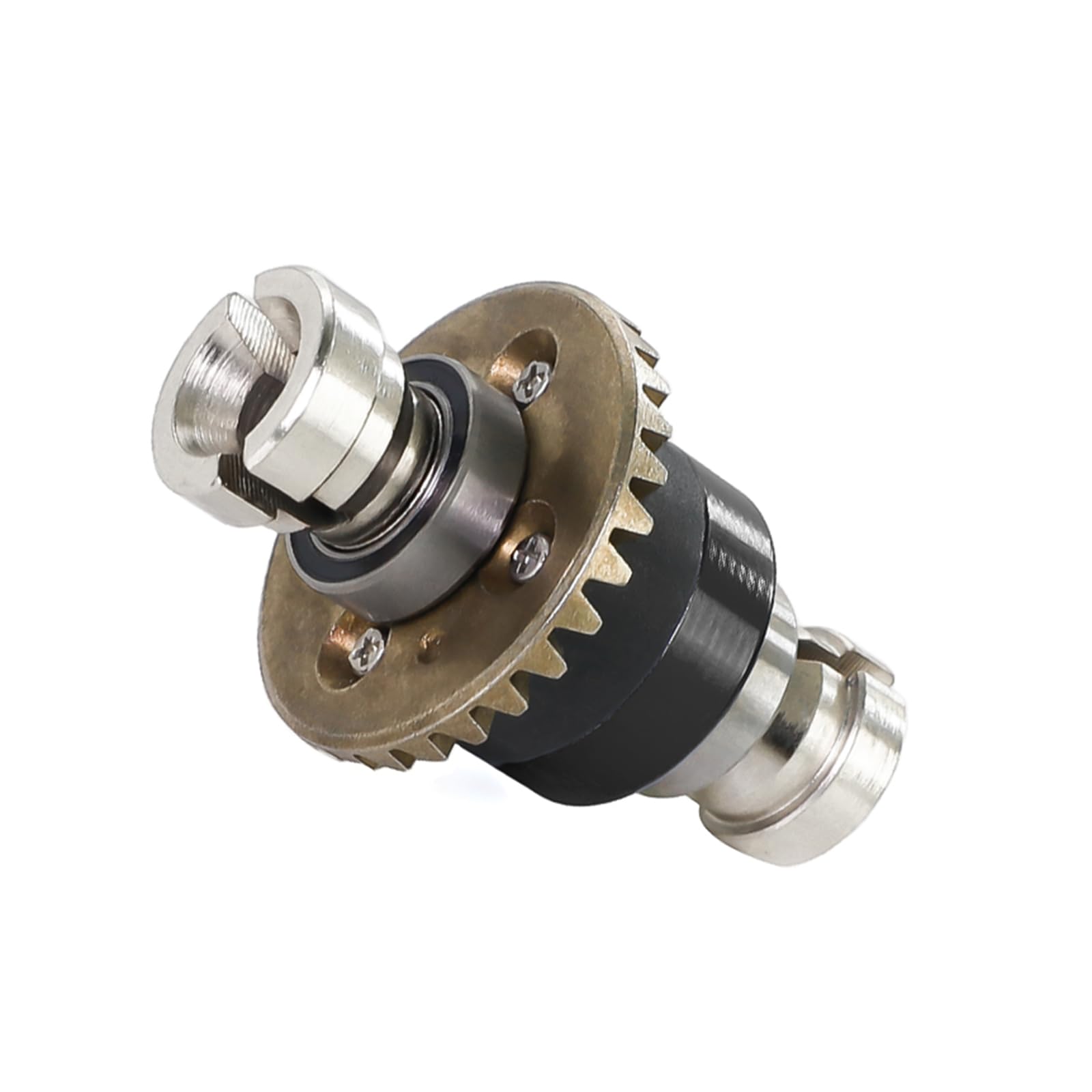 Assembled Differential 30T 0.8Mod Upgraded Part 1pc, Replace for ARA311177, Steel Front/Rear Differential Fits for ARRMA 1/18 Granite/Typhon GROM 1/14 Mojave GROM 1/12 LOSI NASCAR AWD RC Race car