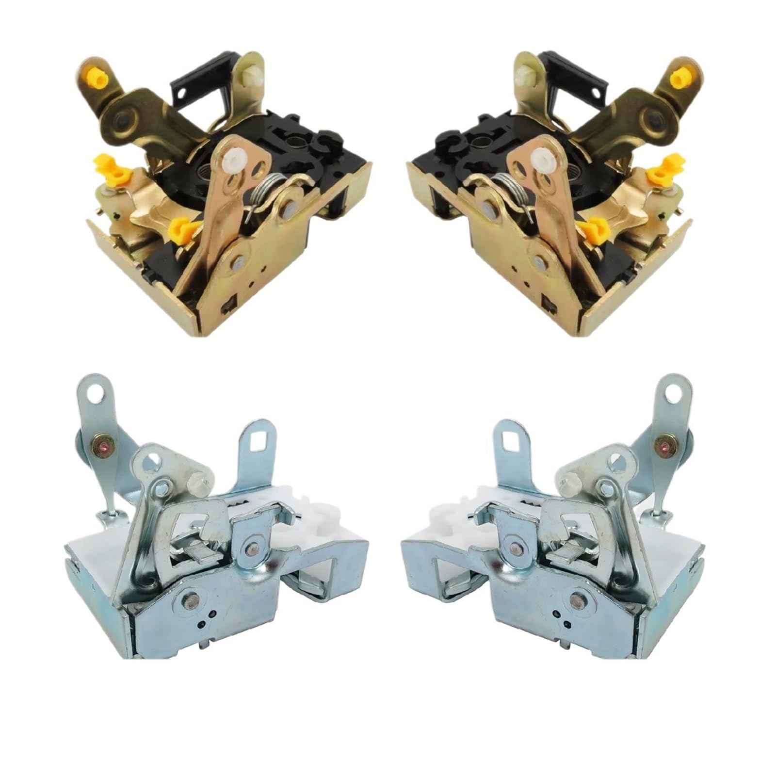 Car Door Hinge Stop Limiter Fit for Land Rover Defender 90 & 100 TD5 TDI 1987-2006 MWC1476 MWC1477 4 Door Lock Latch Assembly Sets