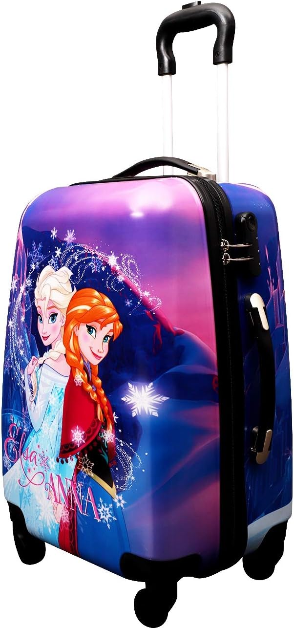 GAMME Frozen Princess Purple Color 55 Inch Polycarbonate Hard Sided Luggage(GD16RGT044)