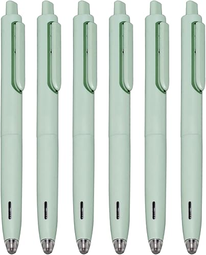 Miniatura 7 de Lindos bolígrafos para mujer de punta fina de 0.020 in, bolígrafos de tinta de gel negro, bolígrafos retráctiles silenciosos que no se corren, 6