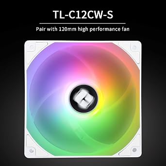 Thermalright Peerless Assassin 120 SE ARGB White CPU Air Cooler, 6 Heat Pipes CPU Cooler, Dual 120mm TL-C12C-S PWM Fan, AGHP Technology, for AMD AM4/AM5/Intel LGA1700/1150/1151/1155/1200