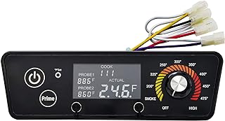 Digital Thermostat Kit Control Board Replacement Parts Compatible with Pit Boss Wood Pellet Grills, with W/LCD Display