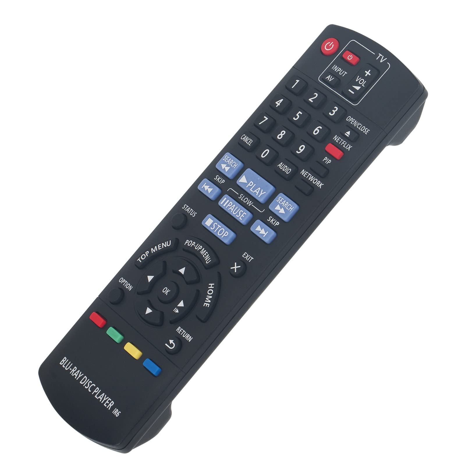 VINABTY N2QAYB000739 Replace Remote Control Fit for PANASONIC BLU-RAY DISC PLAYER DMPBD77 DMPBD77EBK DMP-BD77 DMP-BD87 DMP-BD871 - Image 3