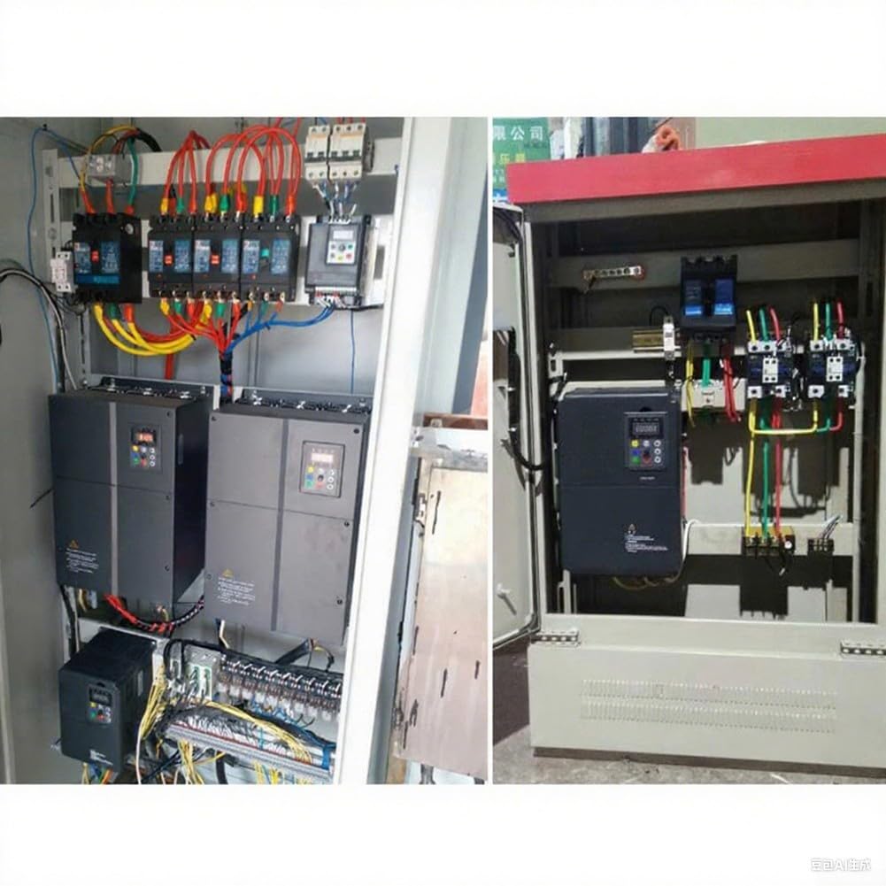 Para variador de frecuencia vfd 2,2 kW 220 V 1 fase a 3 fases – Motor regulador de velocidad con 8 capas de protección y gran disipador de calor para husillo CNC