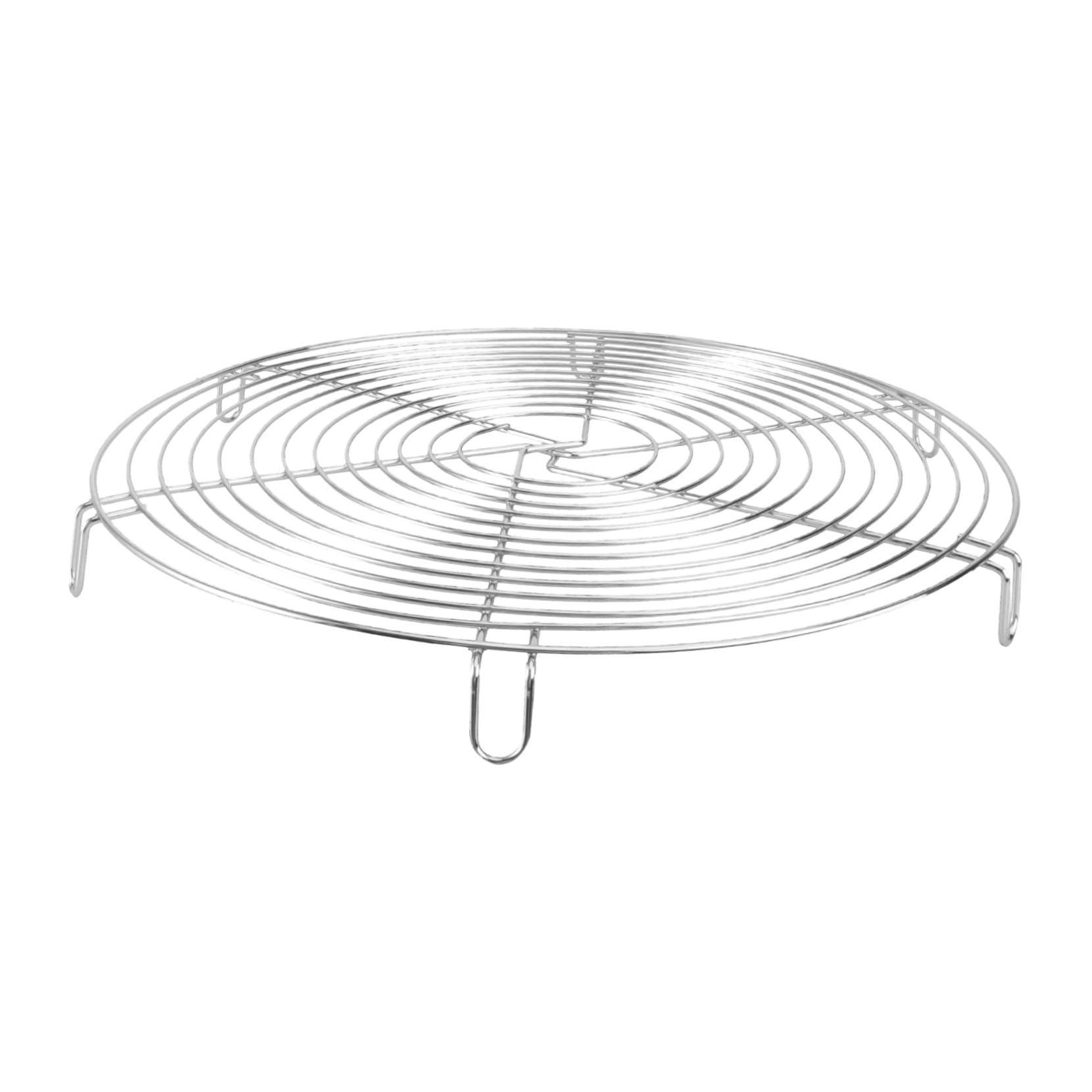 Cabilock Cooling Rack Wire Cake Racks Bakeware Stainless Bread Round Cooling Baking Rack Steamer Biscuits Cookie Drying Rack Round Cookie Rack Steam Tray for Pot Oven Roasting Rack Black