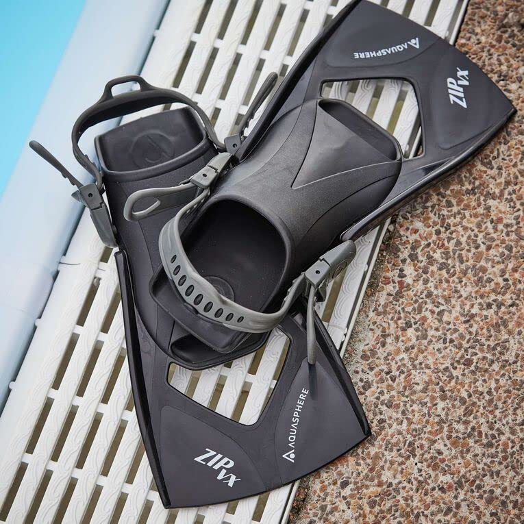 Aqua Sphere Zip VX Aletas de natación Adultos Negro Talla L