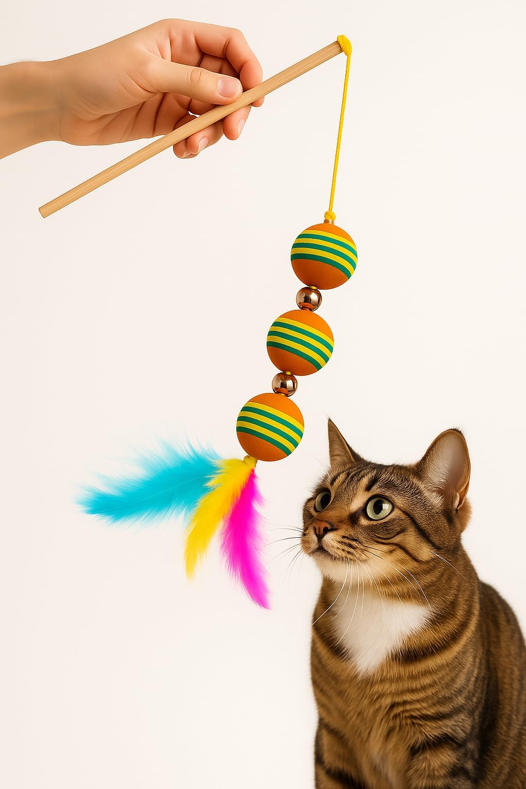 Busstier Kedi Oyun Oltası (Standart, Üç Top)