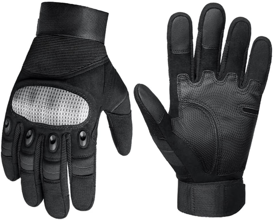 Gloves Knuckle Finger Touch Screen Motorcycle Gloves for Men Outdoor Cycling Hunting