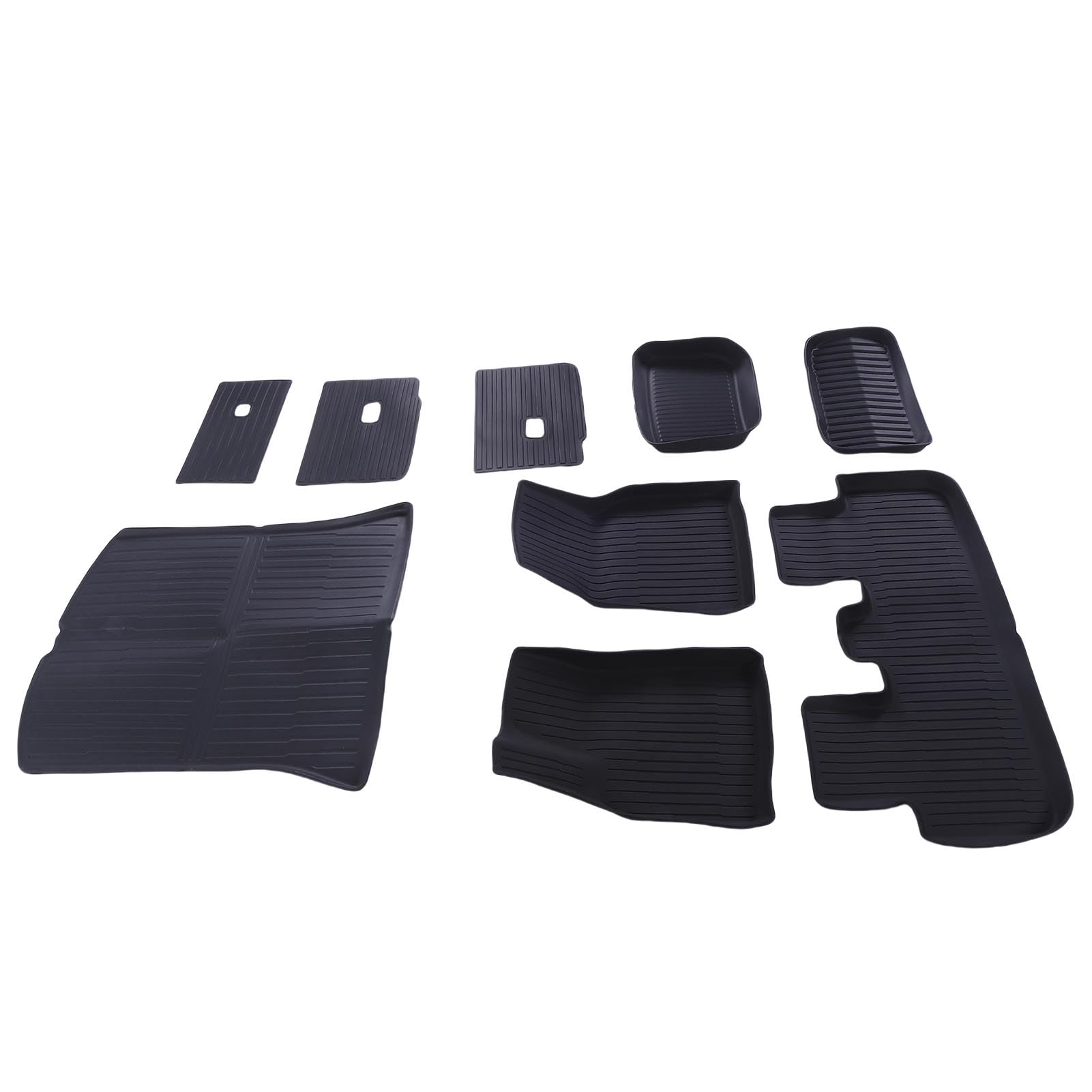 Juego de Alfombrillas Duraderas para el Piso del Coche, TPE para Todo Tipo de Clima, a Prueba de Arañazos para Juniper 2025 2026, Kit Completo de Alfombrillas Delanteras y Traseras para