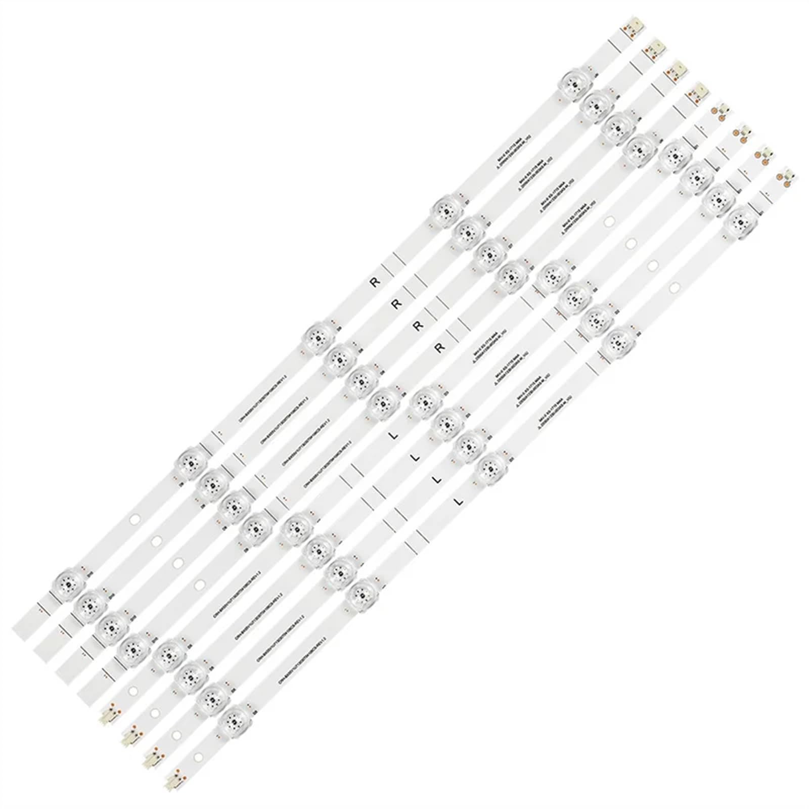 Tira de LED for iluminación Trasera Compatible for Hisense 55a6gv 55a6g 55a7gv 55a6h 55a65gv 55r6000fm 55r6000gm 55r6090g5 55r6g 55r6070g