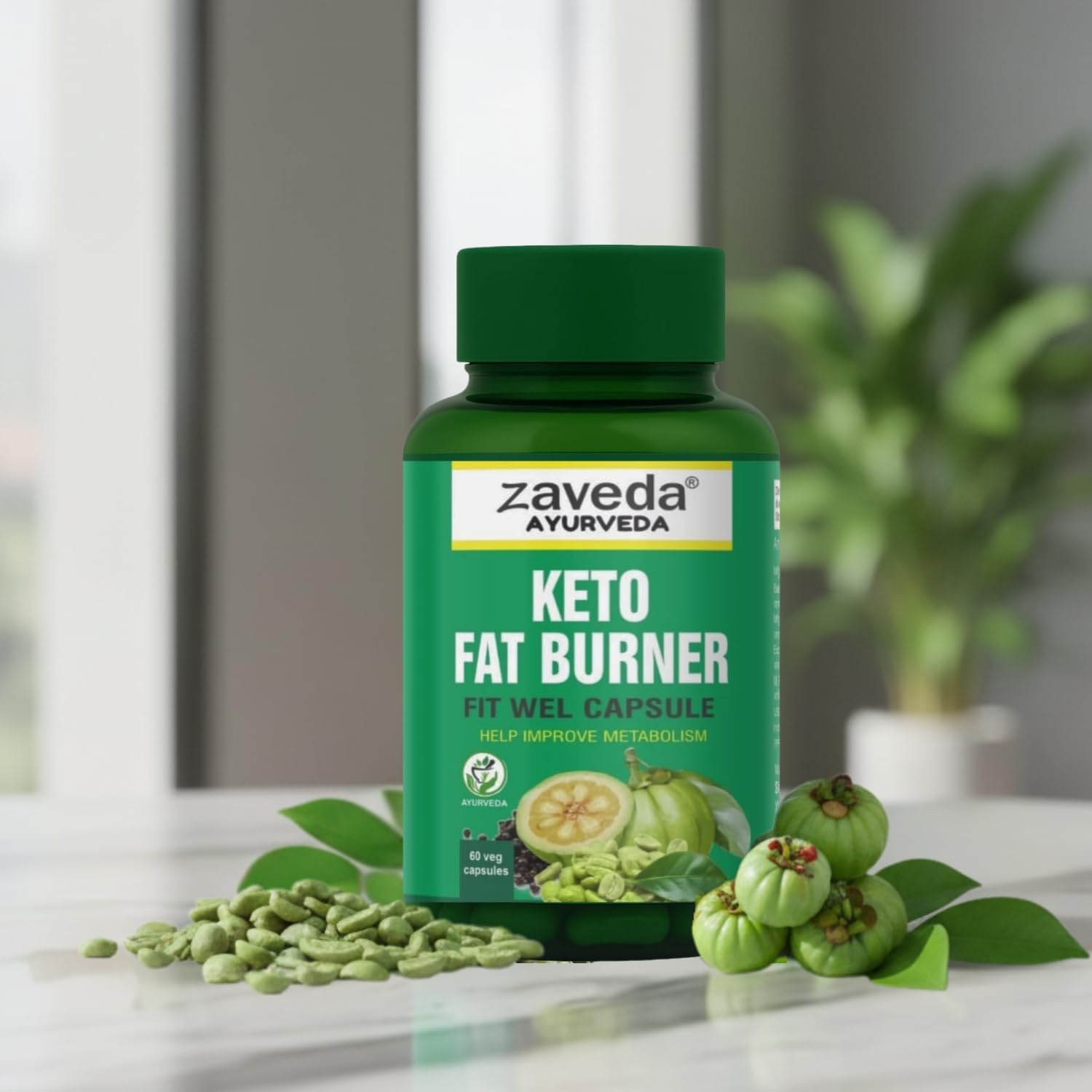 ZAVEDA Keto Fat Burner Extreme Fit Wel 60 Capsules, 1000mg serve, Weight Loss Supplement With Garcinia Cambogia and other herbs. Metabolism Booster, Fat Burner For Men & Women