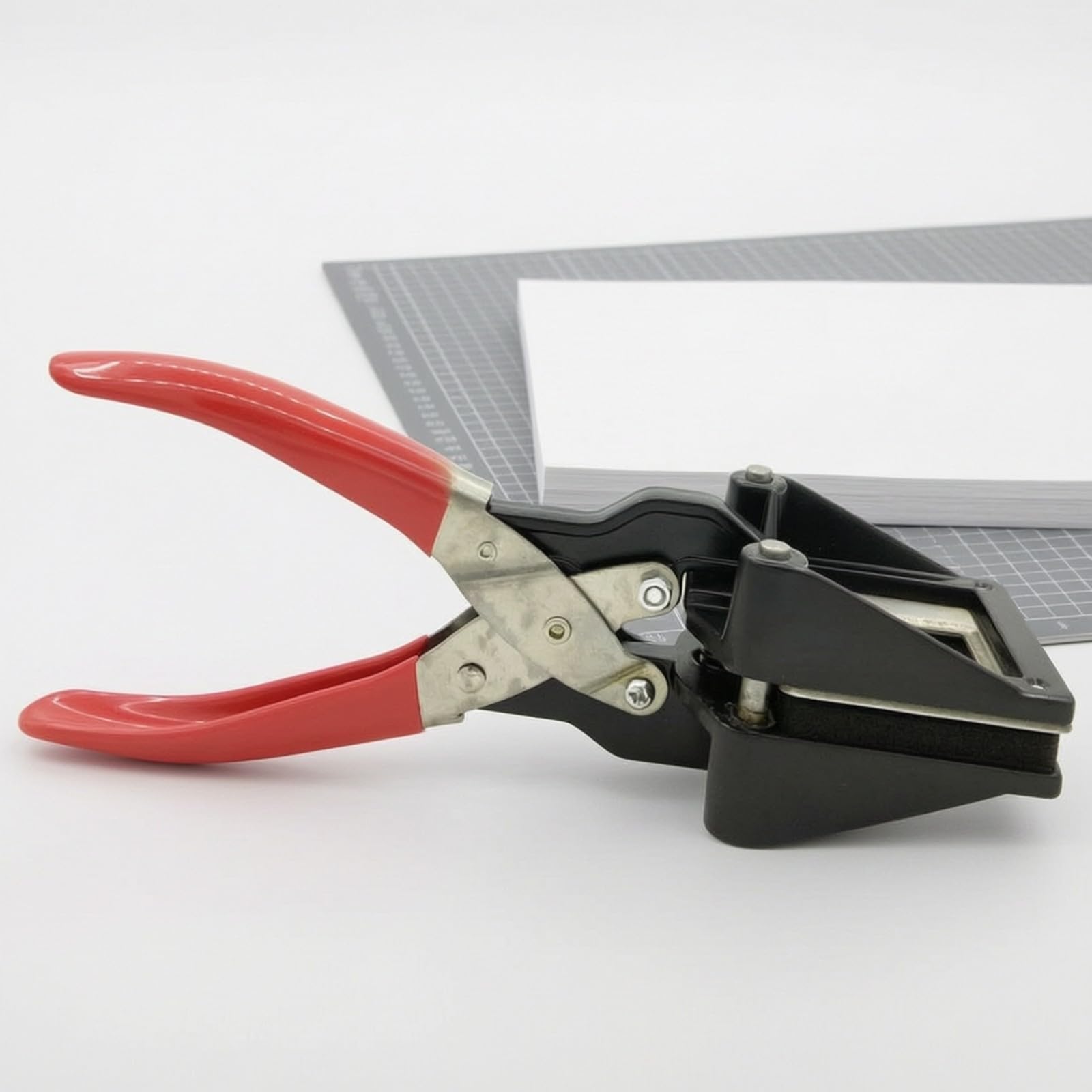Generic Fustellatrice per Foto Portatile Formato 22x32 Mm, Taglierina per Foto, Ufficio, Studi Fotografici, addetti fotografia