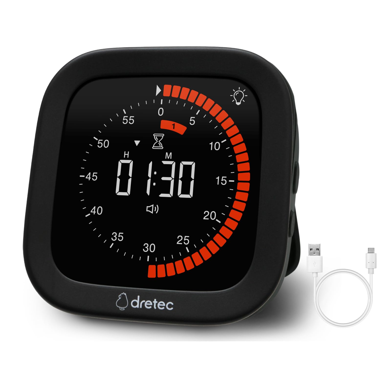 Amazon｜ドリテック(dretec) ビジュアルタイマー デジタルタイマー