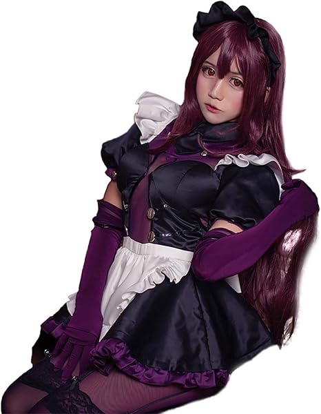 Amazon Co Jp Milky Time Fate Grand Order スカサハ コスプレ メイド ハロウィン ランサー 師匠 Fgo ホビー