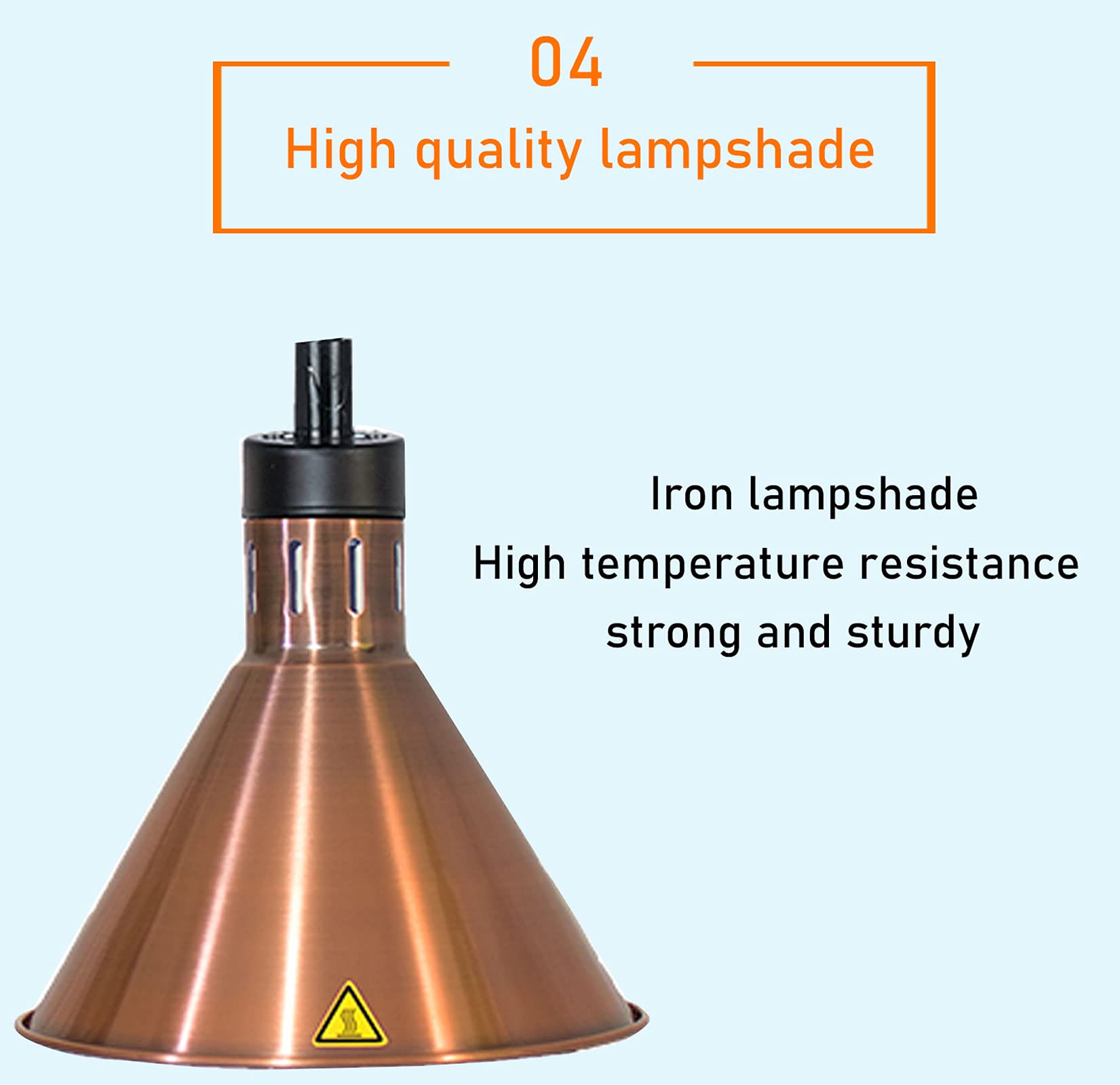 Lampe Chauffe-Plats Suspendue 250 W, Chauffe-Plats Commercial Réglable, Lampe Chauffante Pour