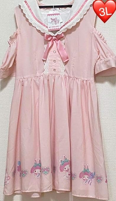 Amazon Co Jp アベイル マイメロ マイメロディ Mymelodyサンリオ セーラー襟肩開きワンピース 3lサイズ 服 ファッション小物 Amazon Co Jp アベイル マイメロ マイメロディ Mymelodyサンリオ セーラー襟肩開きワンピース 3lサイズ 服 ファッション小物