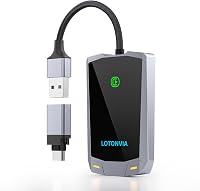 Kinhank Vezeték Nélküli CarPlay Adapter iPhone-hoz - Vezetékes Csatlakozás Átalakítása Wireless-re, BT5.2, 5.8G Wi-Fi, 2015+ Autókhoz, iOS 1 1