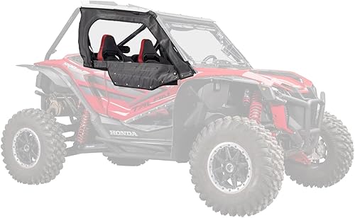 SuperATV Primal Soft Cab - Puertas superiores compatibles con Honda Talon 1000 (2019+) - Resistente a desgarros y rayos UV