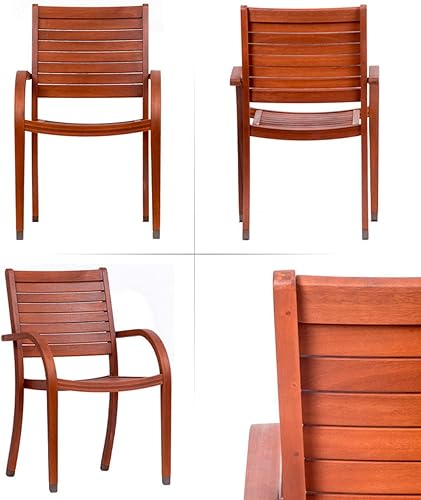 Miniatura 5 de Tiendaia - Juego de comedor ovalado Arizona, mesa extensible, muebles para exteriores (7 piezas)