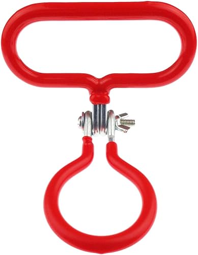 Miniatura 7 de Paquete de 1 correa Carboy Carrier Carboy con 1 asa Carboy, se adapta a Carboys de 3 a 6 galones (rojo)