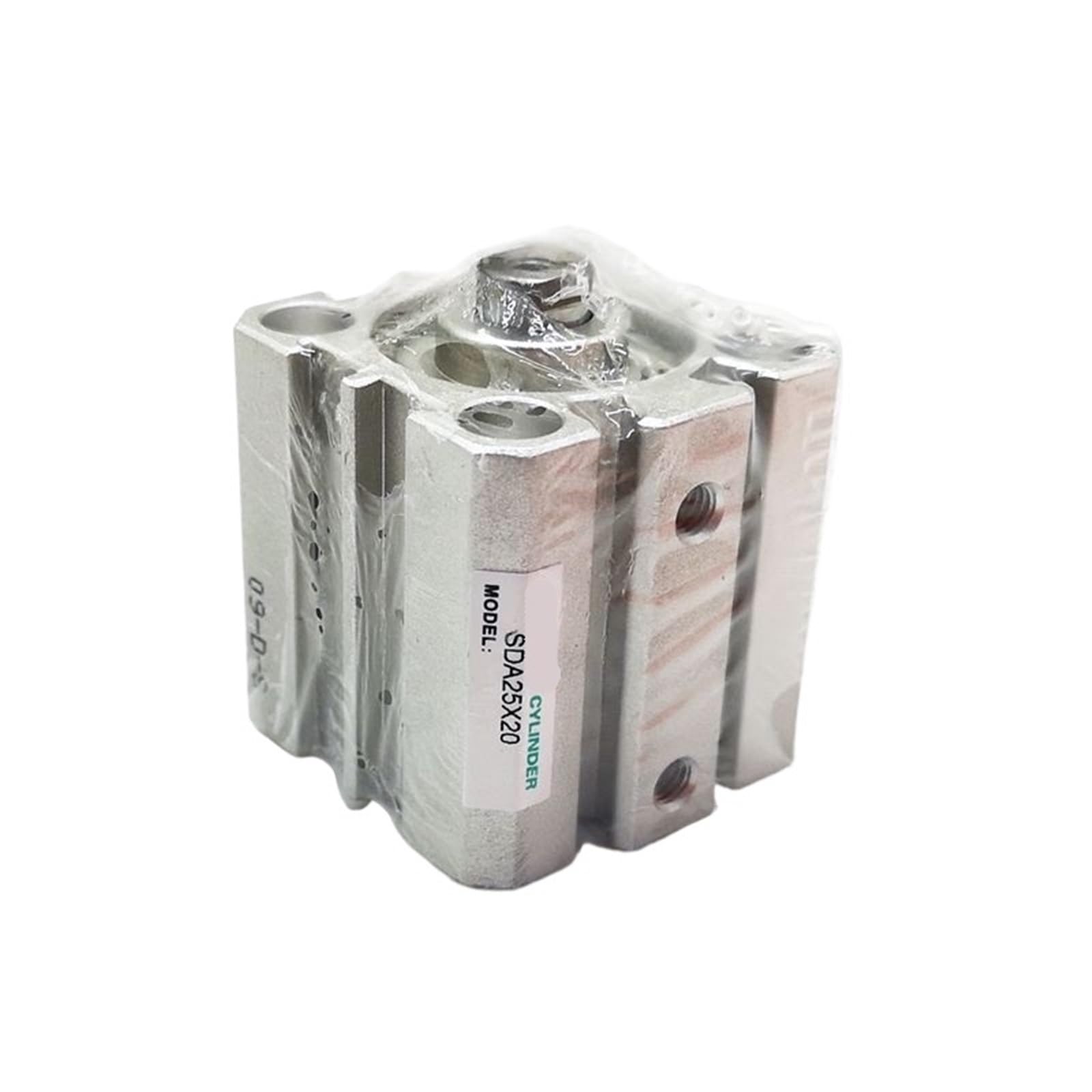 TBZOQAID 1pcs Pneumatic Air Cylinder25x20 Bore 25mm Stroke 20mm Compact Cylinder25*20
