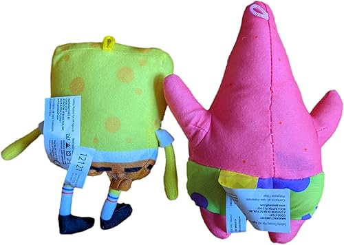 Miniatura 2 de Bob Esponja 10 pulgadas y Patrick 11 pulgadas peluche muñeca juguete conjunto