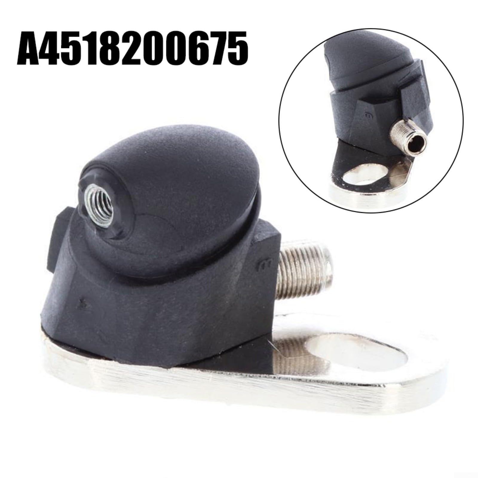 Base d'antenne pour Mercedes-Benz pour Smart Fortwo 451 450 2008-2015, remplacement OEM A4518200675, plastique noir