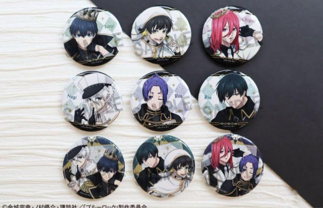 ブルーロック缶バッジグリッター限定アニメジャパン 2024