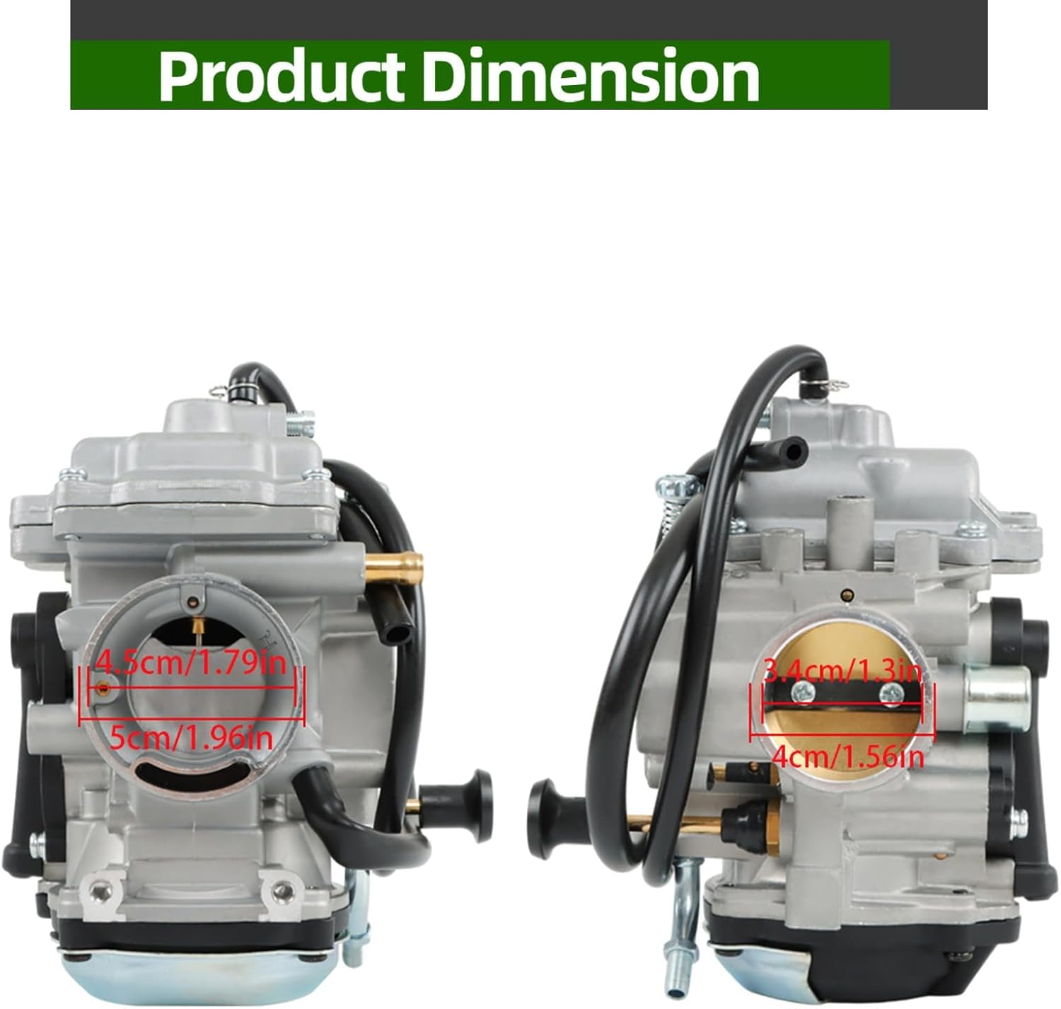 ALL-CARB Carb Carburetor Replacement for Yamaha Bear Tracker YFM250 1999-2004 Replacement for 4KB-14901-10-00 4KB-14901-22-00