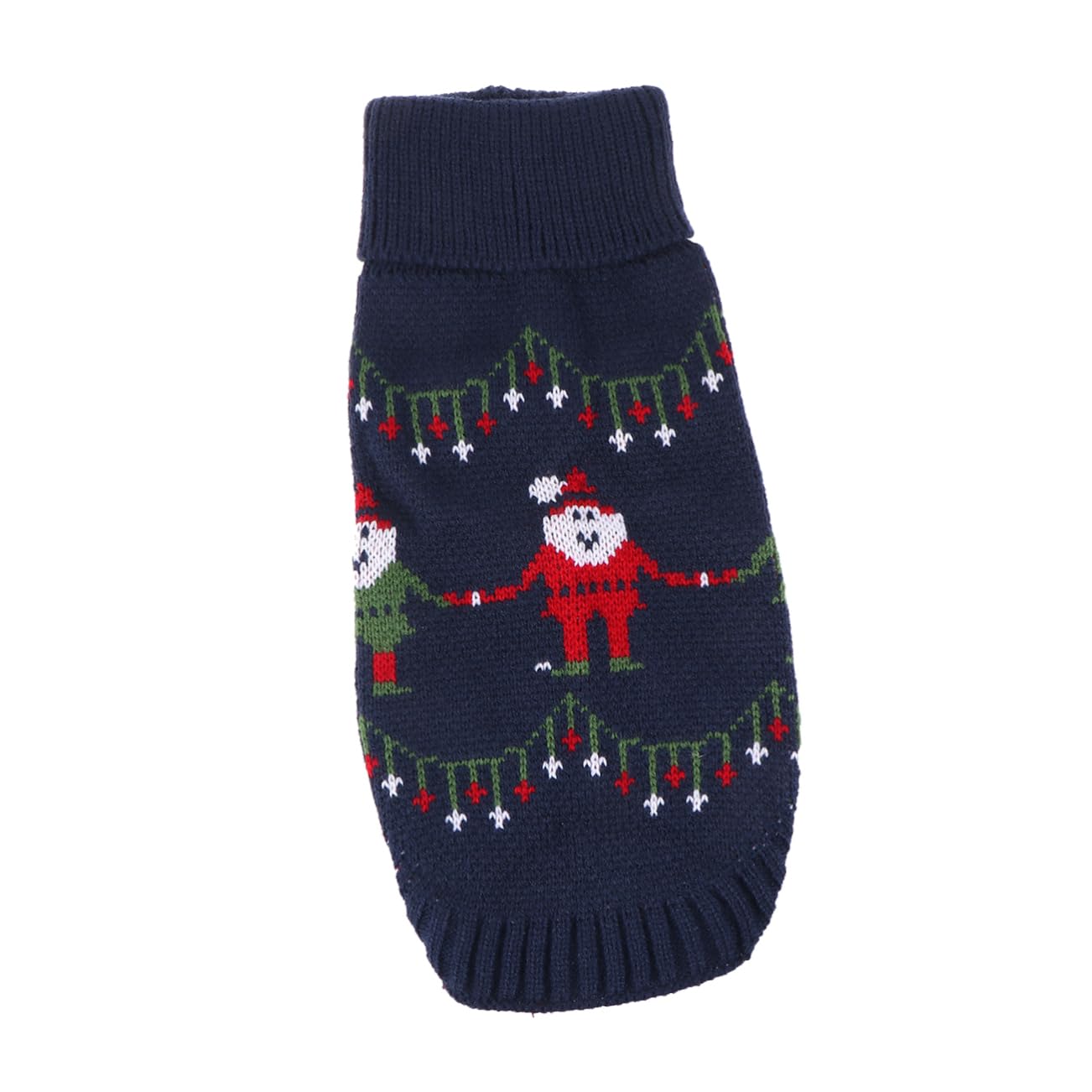 Sosoport 3pièces Pull à pour Chiens Vêtement Maille pour Animaux De Compagnie Manteau Hiver Douillet pour Chiens Bleu