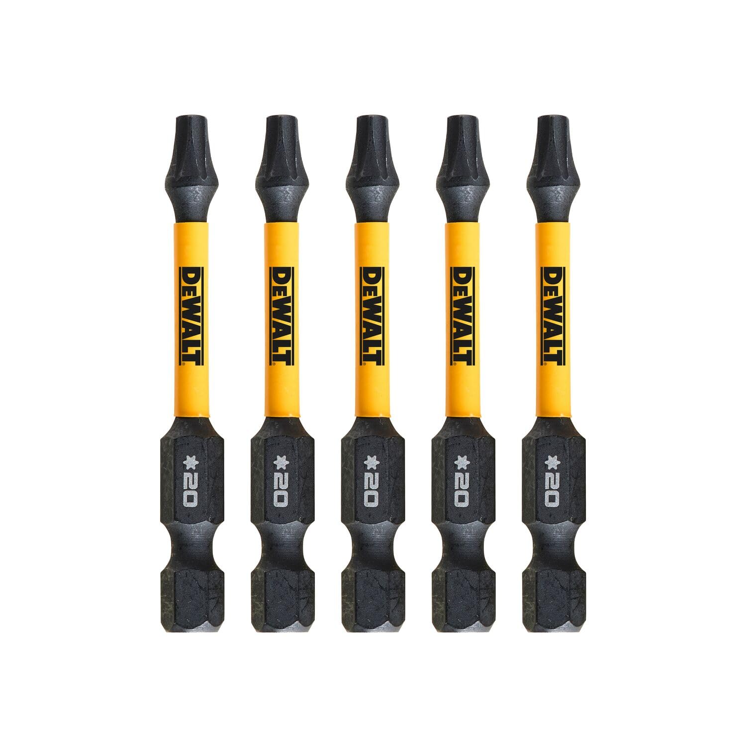 DEWALT DT7395T-QZ - 5 Inserti per avvitatori impact torsion extreme t20 x 50mm