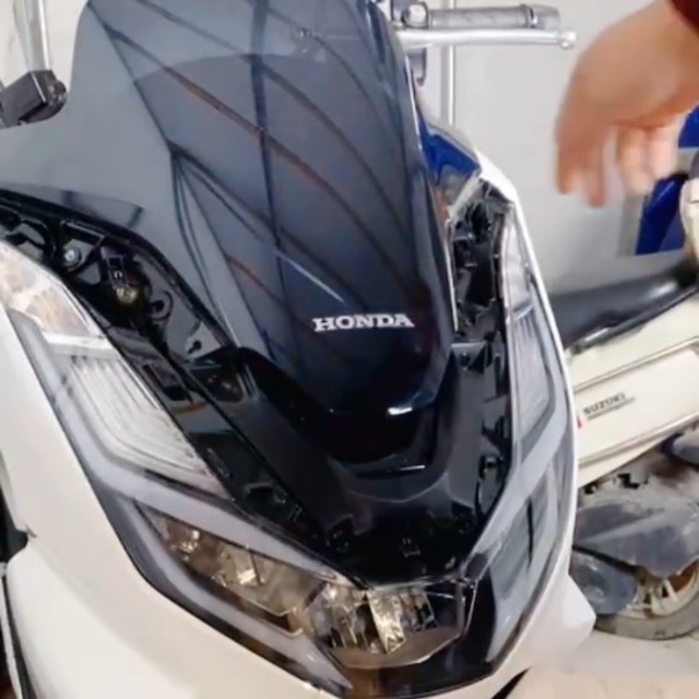 Amazon | Intelgracia pcx160 カスタムパーツ ロングスクリーン pcx125