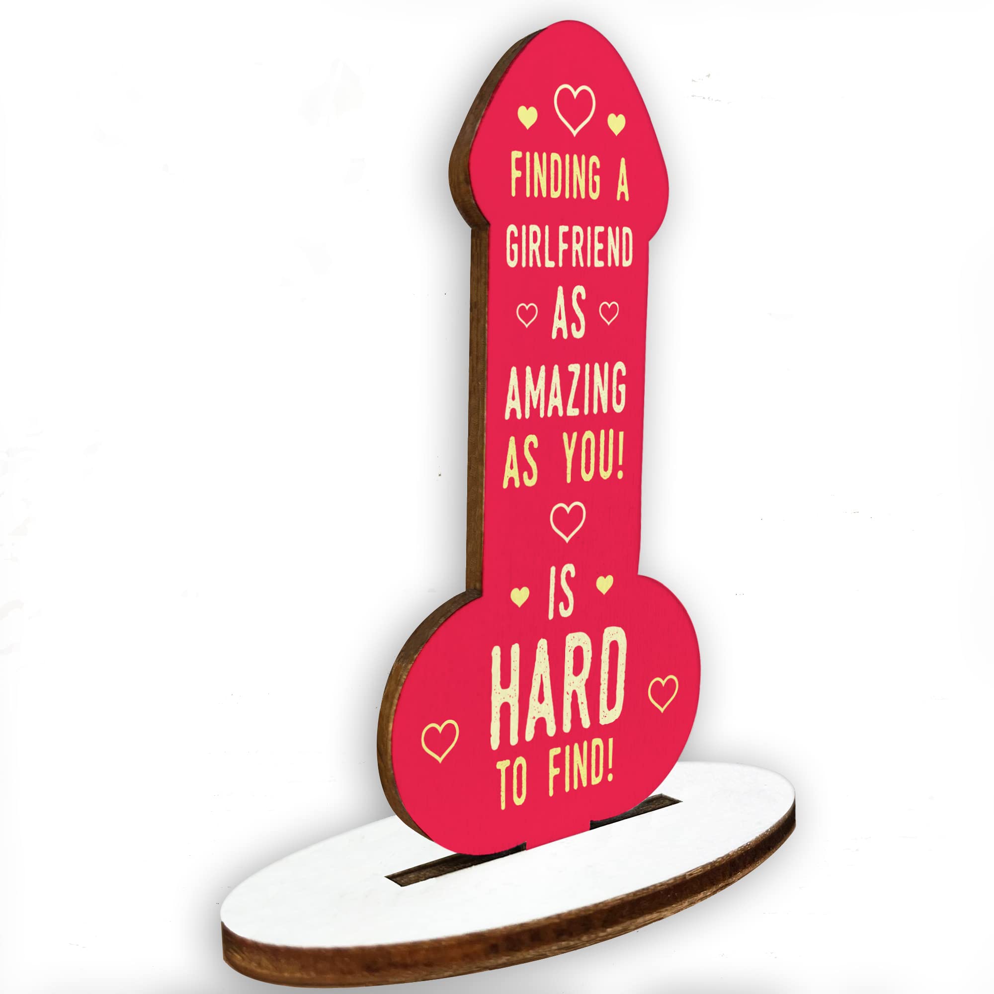 Red Ocean Girlfriend Gifts Wood Plaque Best Girlfriend Gifts Funny Boyfriend And Girlfriend Gifts Birthday Anniversary Valentines