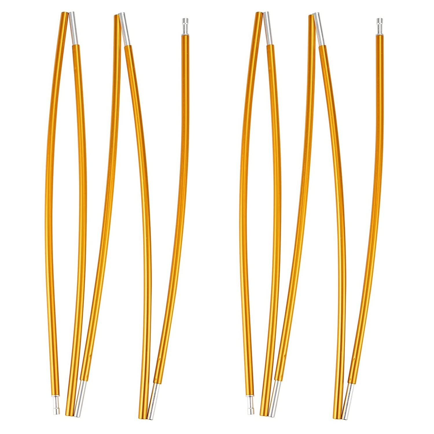 W WINTMING2PCS Hammock Tent Poles Aluminium Hammock Pole Foldable Telescoping Lightweight Hammock Replacement Accessories