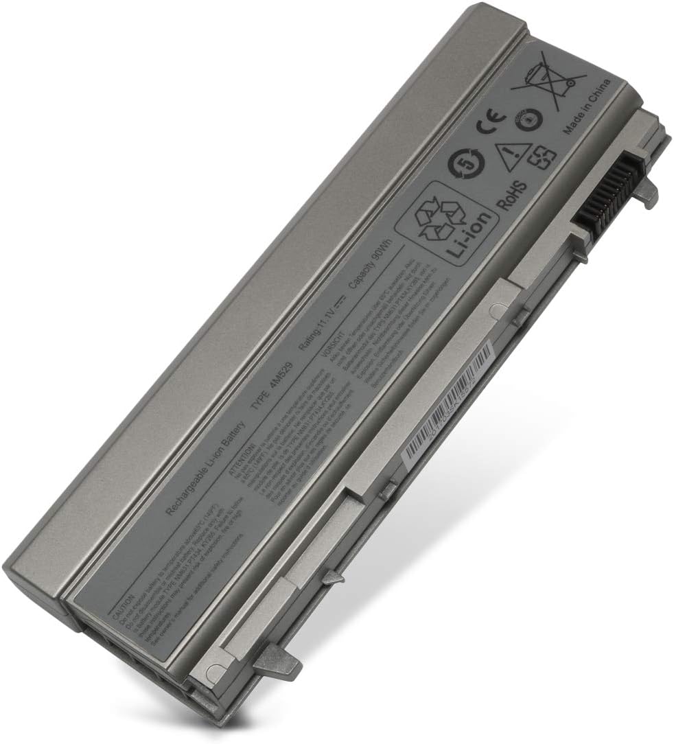Laptop Battery for Dell Latitude E6400 E6410 E6500 E6510 Precision M2400 M4400 M4500 M6500 Compatible P/N: 4M529 312-0749 F8TTW PT434 PT437 KY266 FU274 FU571 MN632 MP303 MP307 W1193 KY477