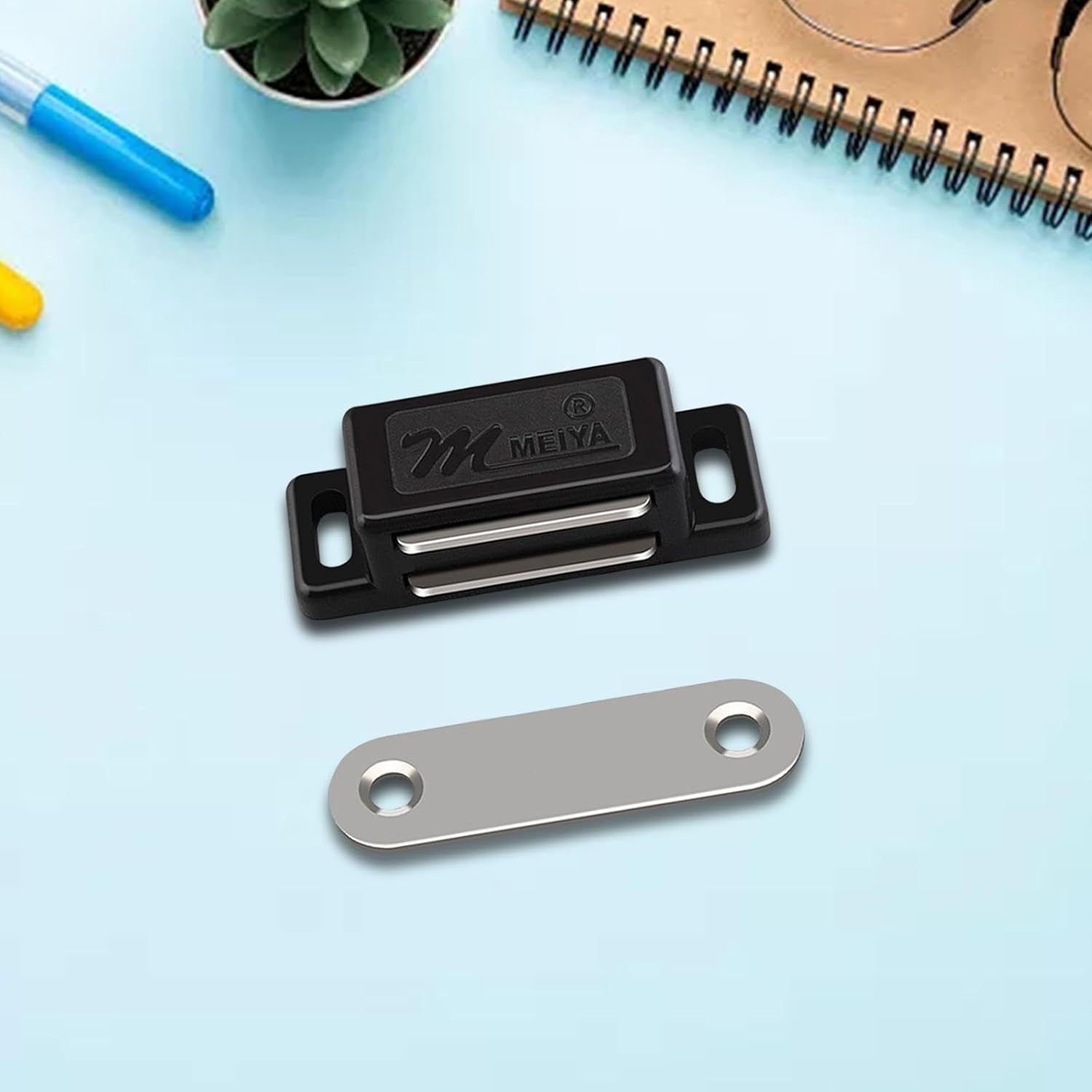 Enakshi® 5Pcs Closet Doors Catches Bathrooms Cupboards Portable Closer latches Hardware black|Home Improvement | Building & Hardware | Cabinets & Cabinet Hardware | Other Cabinet Hardware