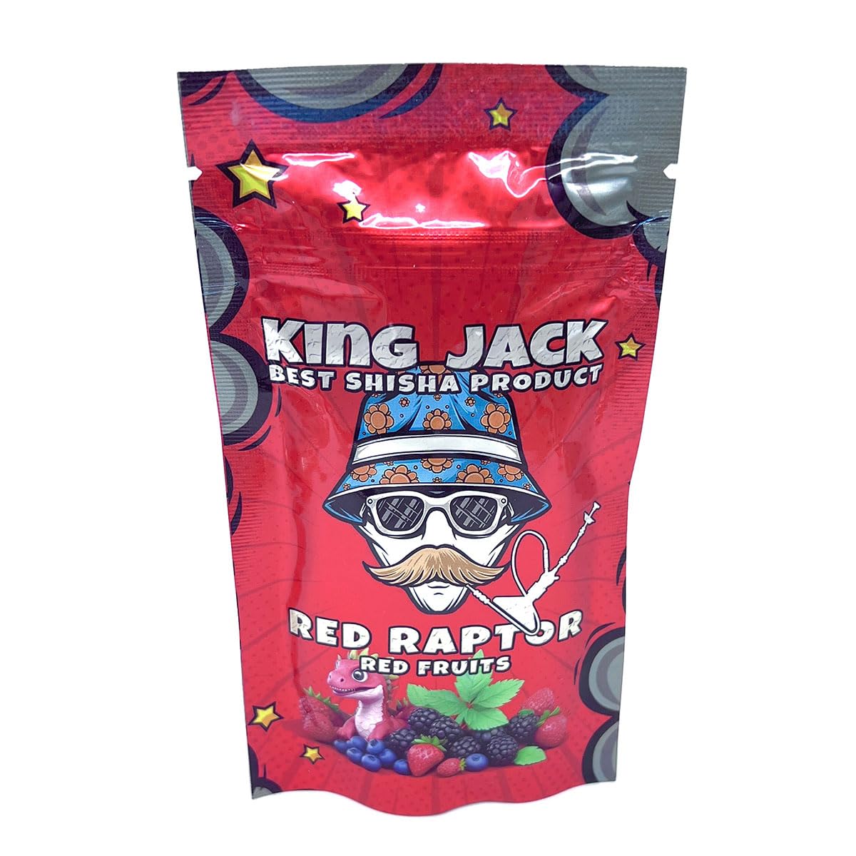 King Jack - Hookah flavor Red Raptor red fruits - 2 7 ounces - shisha flavour product nico