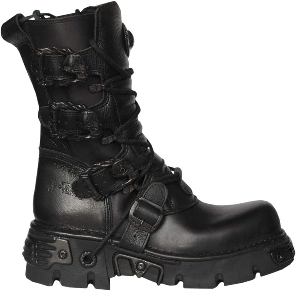 New Rock mens Combat Boots