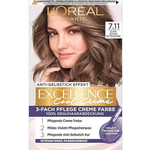 Excellence Cool Creme 7.11 Ultra kühles Mittelblond