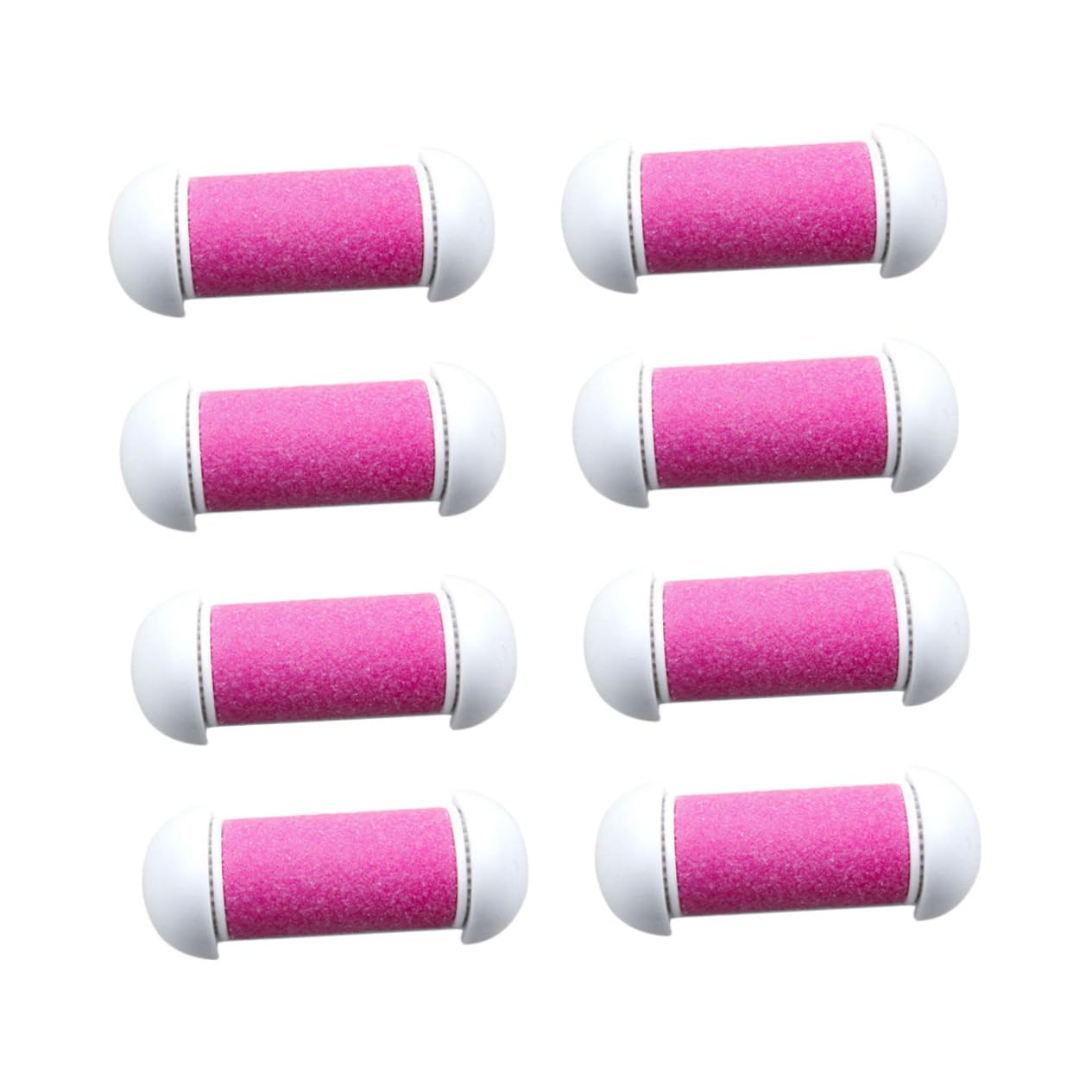 minkissy 30piezas Rodillos De Reemplazo Para Exfoliador De Pies Eliminador De Muerta y Durezas Herramienta De Cuidado De Pies Color Rosa