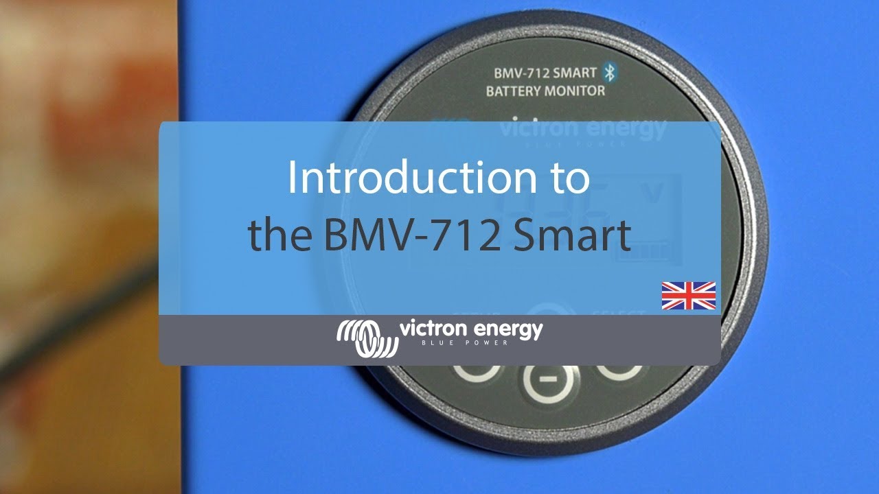 Image of Victron Energy BMV-712 Smart Battery Monitor with Shunt - 6.5-70 VDC | Display, Bluetooth and Detailed in-App insights- Grey