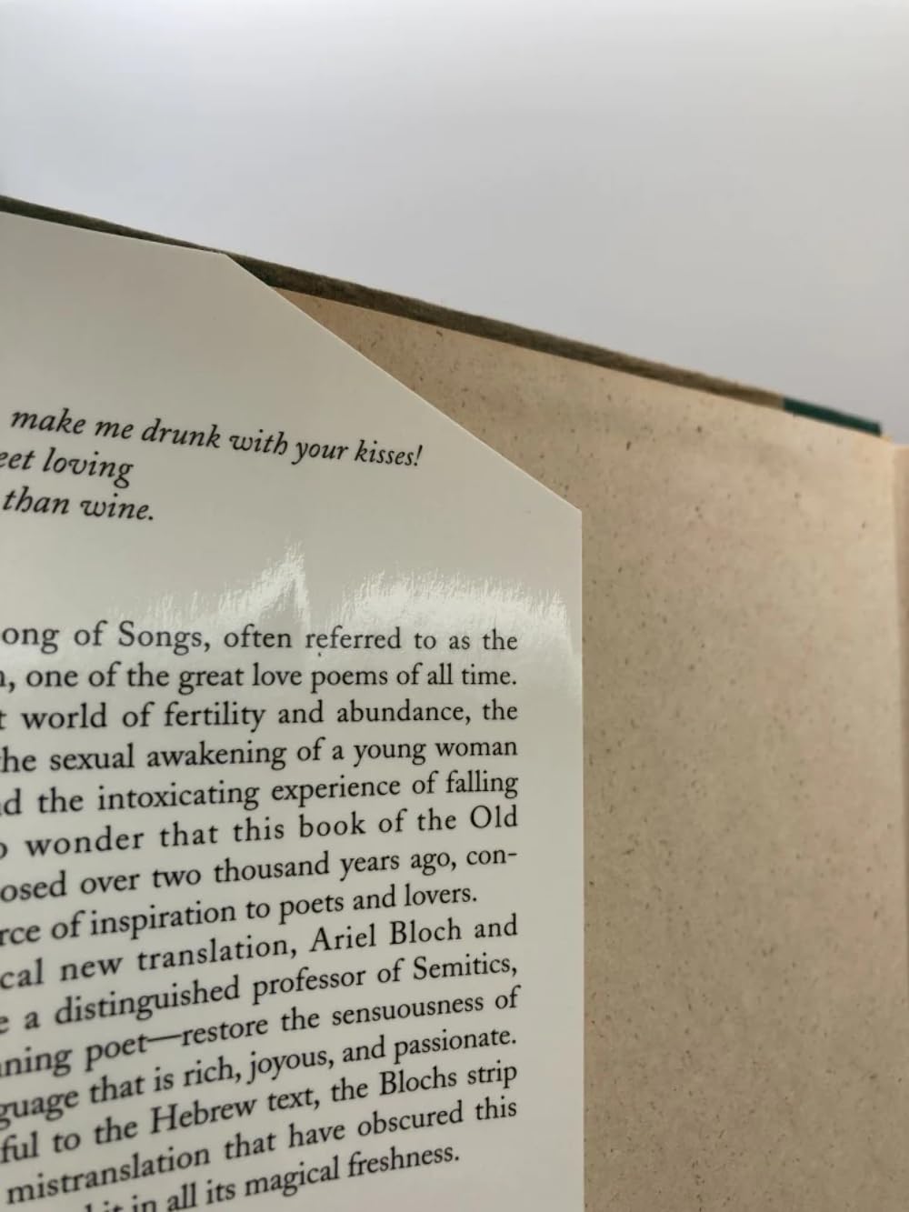 The Song of Songs: A New Translation With an Introduction and Commentary