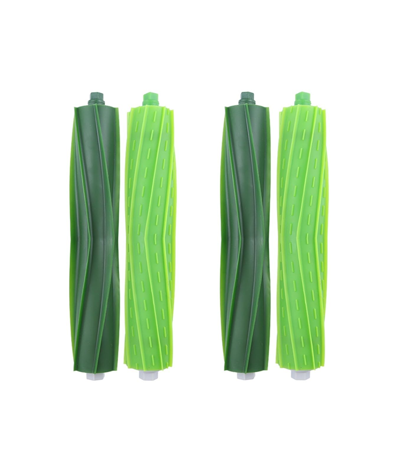Compatible for iRobot Roomba I7 E5 E6 Rubber Roller Brush(Green)