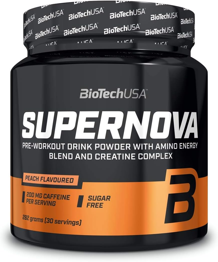 BioTechUSA SuperNova, PreWorkoutPulverkonzentrat mit 12 aktiven