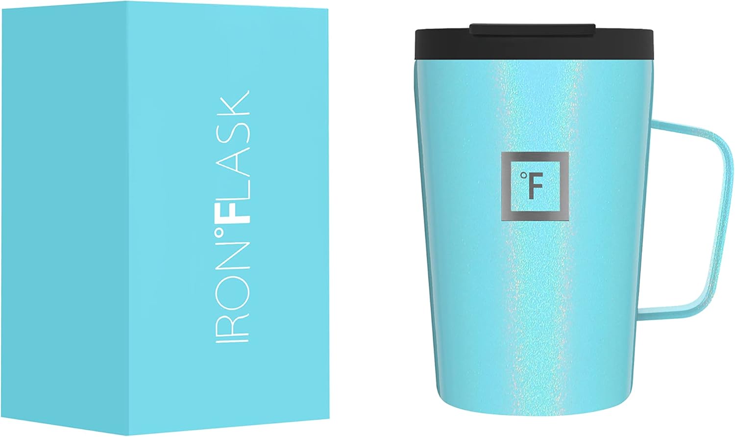 IRON °FLASK Grip Coffee Mug 2.012 Oz, Leak Proof, Vacuum