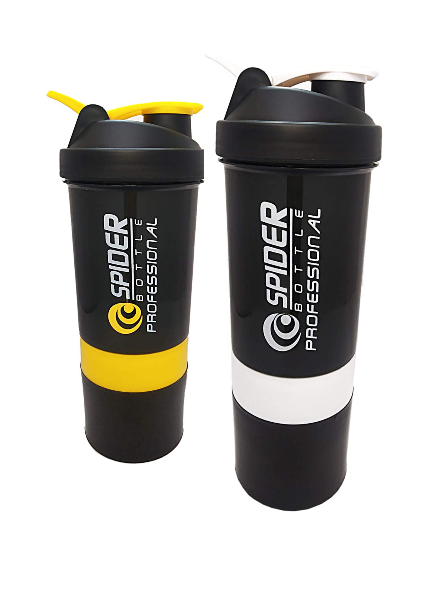 Special Pack of 2 -Buy 1 get 1 Free Sport Gym Shaker Bottle/Protein Shaker/Gym and Water Bottle/Gym Shaker Bottles Ideal for Protein - (Pack of 2 Shaker Protein Bottles) (Yellow)-image-14