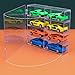 Hot 1/64 Scale Matchbox Wheels Toy Car Display Case Holds 32 Toy Cars Storage Organizer，Dustproof，Clear Matchbox Toy Car Display Box 6.5 X 7.5 X 1.6 inches 4pcs