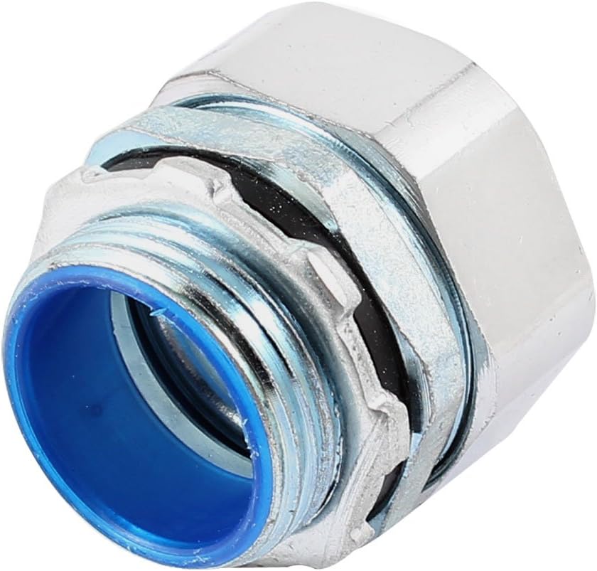 Amazon.co.jp Aexit シルバートーンメタル1 PTオネジフレキシブルリキッドタイトコネクタ(Connecteur